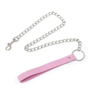 2785MQ      Pink Handle Chained Bondage Leash - MEGA Deal