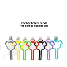 7PCS Dog Bag Holder Hands Free Waste Bag Carrier Durable Dog Poop Bag