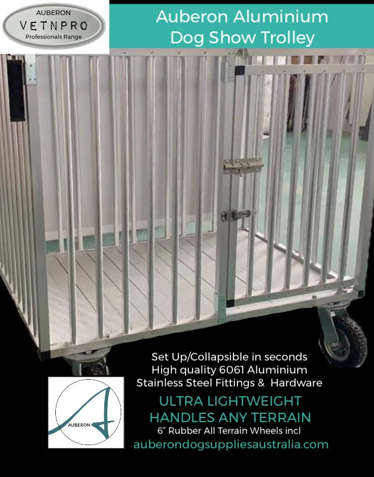 Auberon Aluminium Show Trolley Single   Double Berth