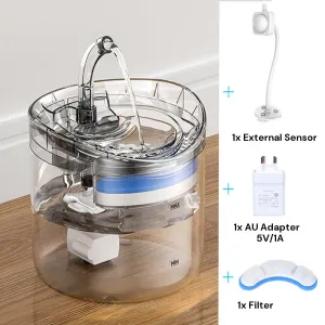 Automatic Cat Dog Water Fountain 1.8L with Sensor