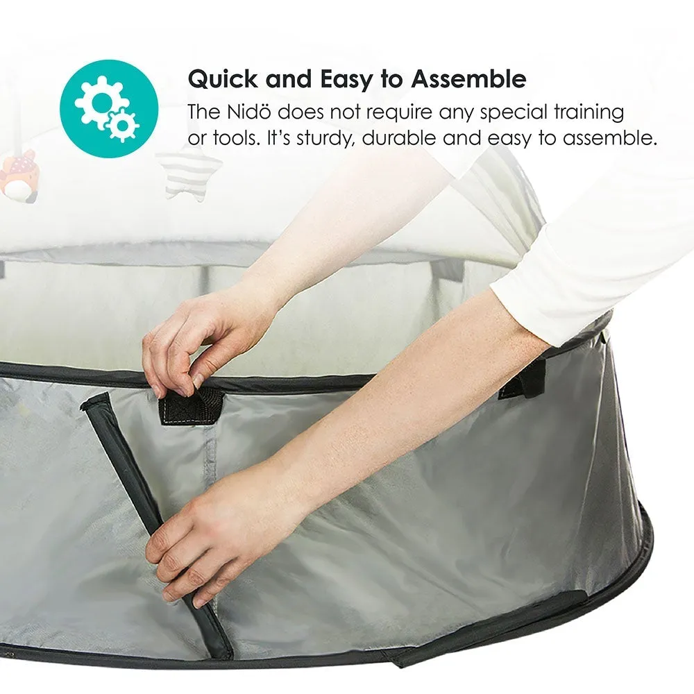 bblüv - Nidö 2 in 1 Travel Bed & Play Tent