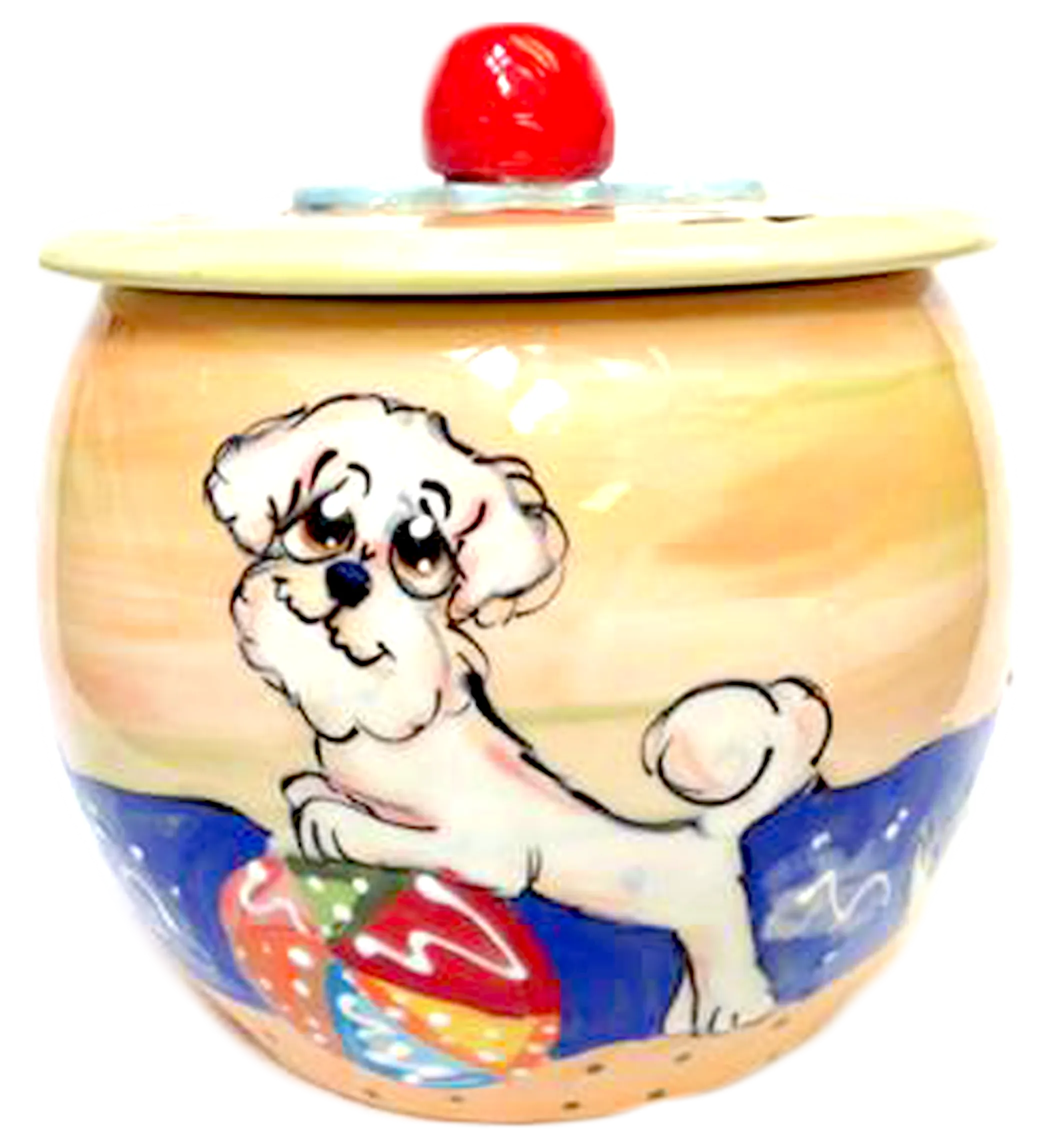 Bichon Treat Jar