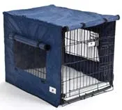 Blue Waterproof Dog Crate Cover