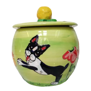 Boston Terrier Treat Jar