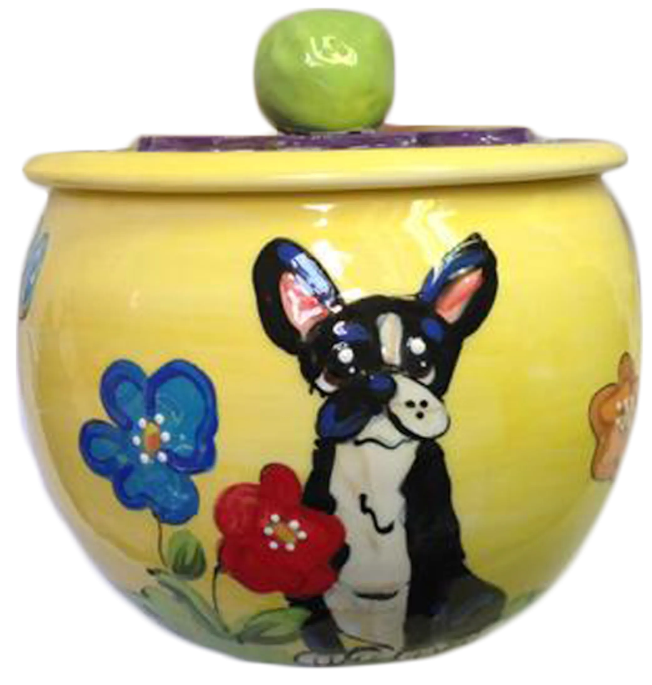 Boston Terrier Treat Jar