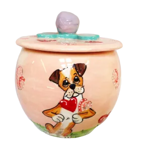 Boxer Love Treat Jar