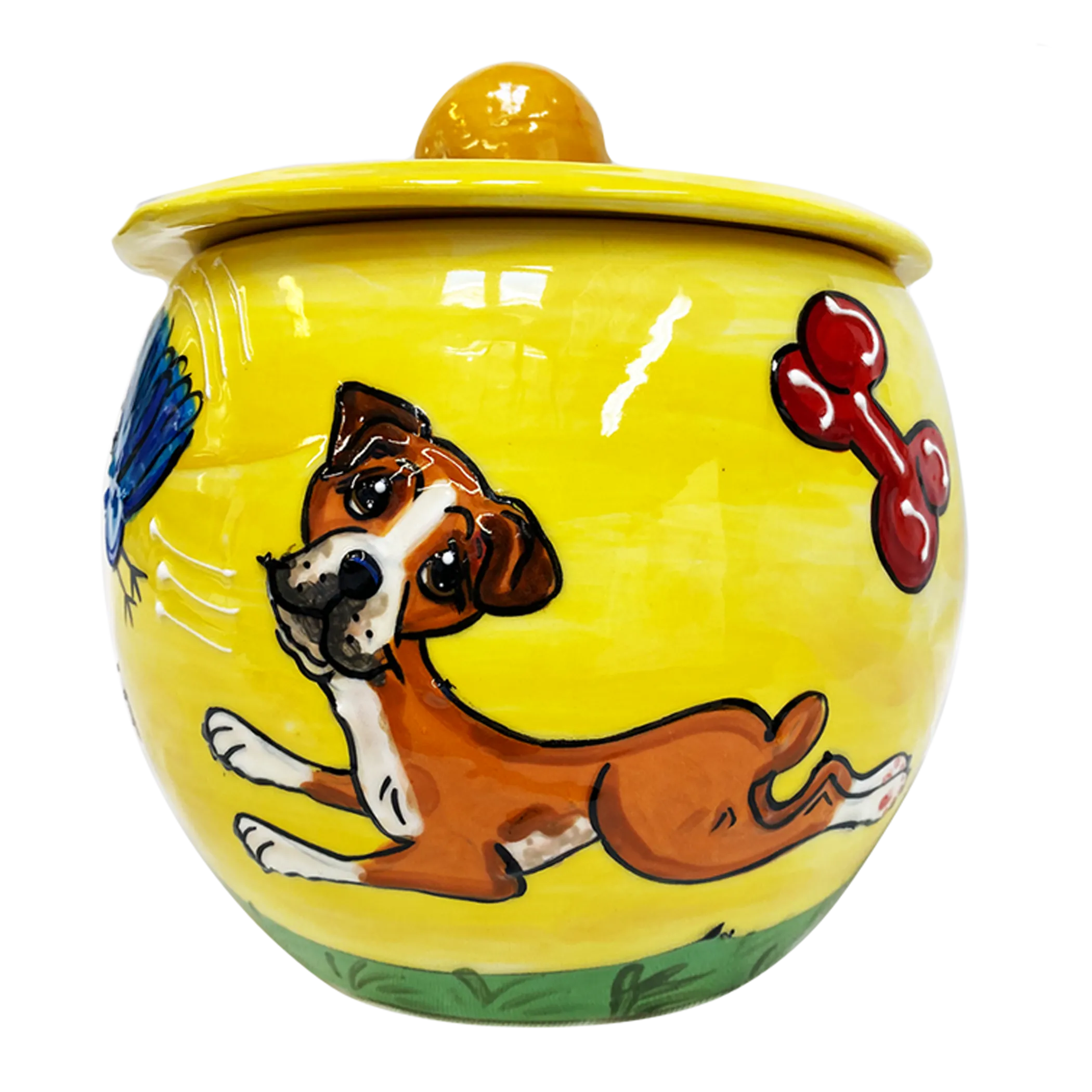 Boxer Treat Jar