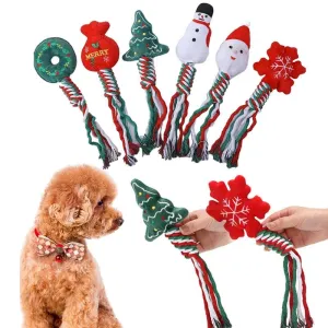 Christmas Fun Chew Toys for Furry Friends