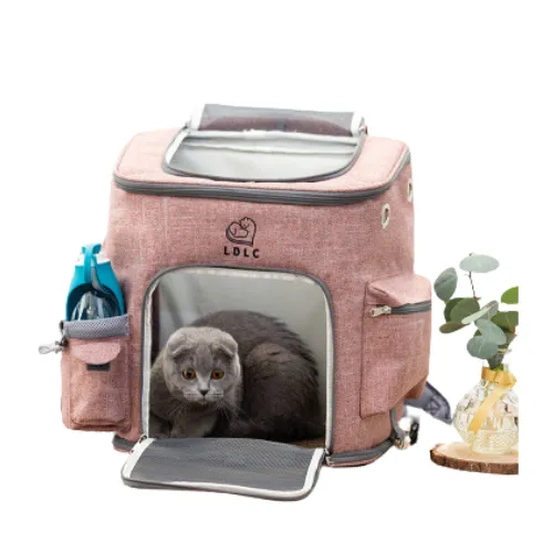 Clear Cat Backpack Carrier and Portable Transparent Pet Bag