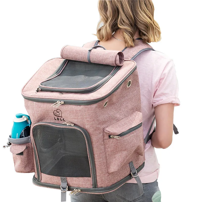 Clear Cat Backpack Carrier and Portable Transparent Pet Bag