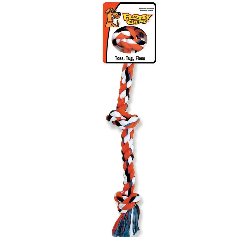 Flossy Chews 4 Knotted Rope Tug Large 27"