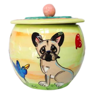 French Bulldog Treat Jar