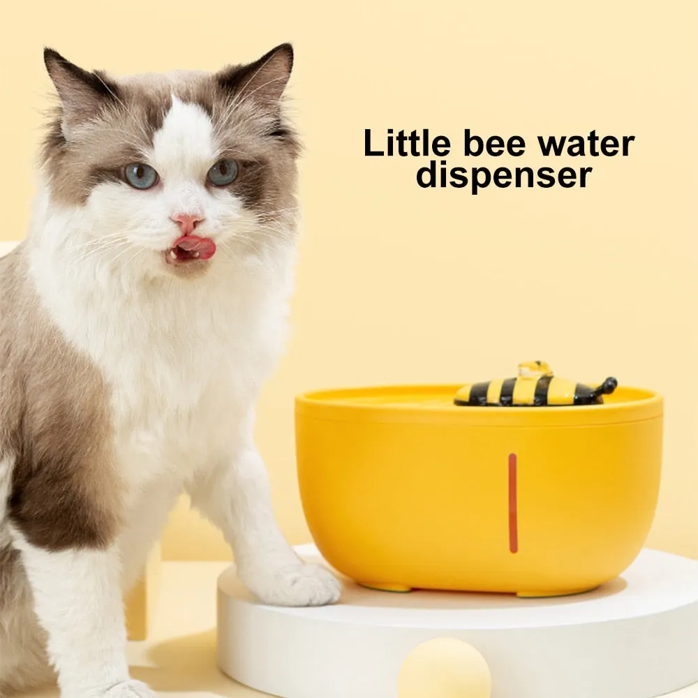 Honey Flow Pet Automatic Water Fountain