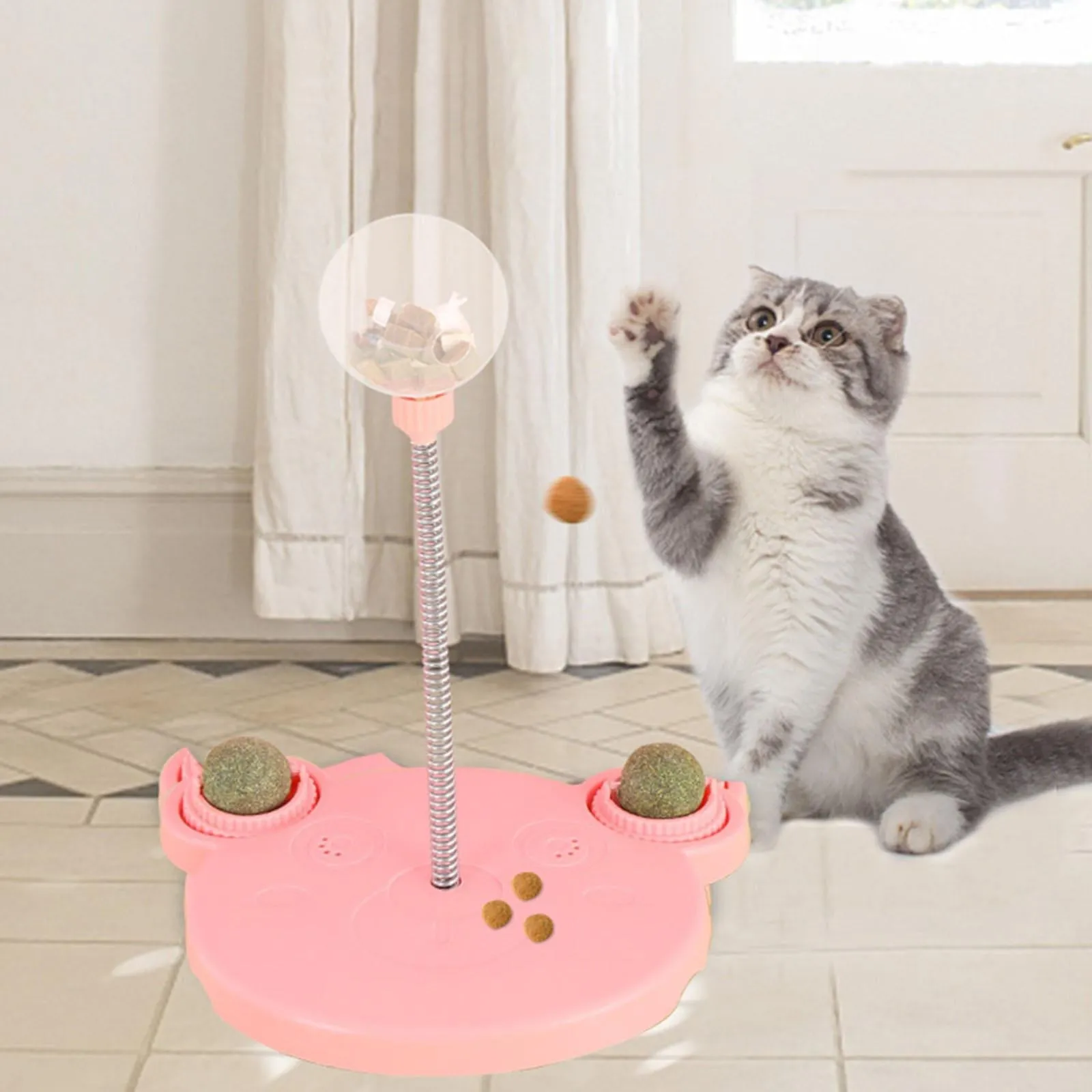 Interactive Cat Toy Slow Feeder