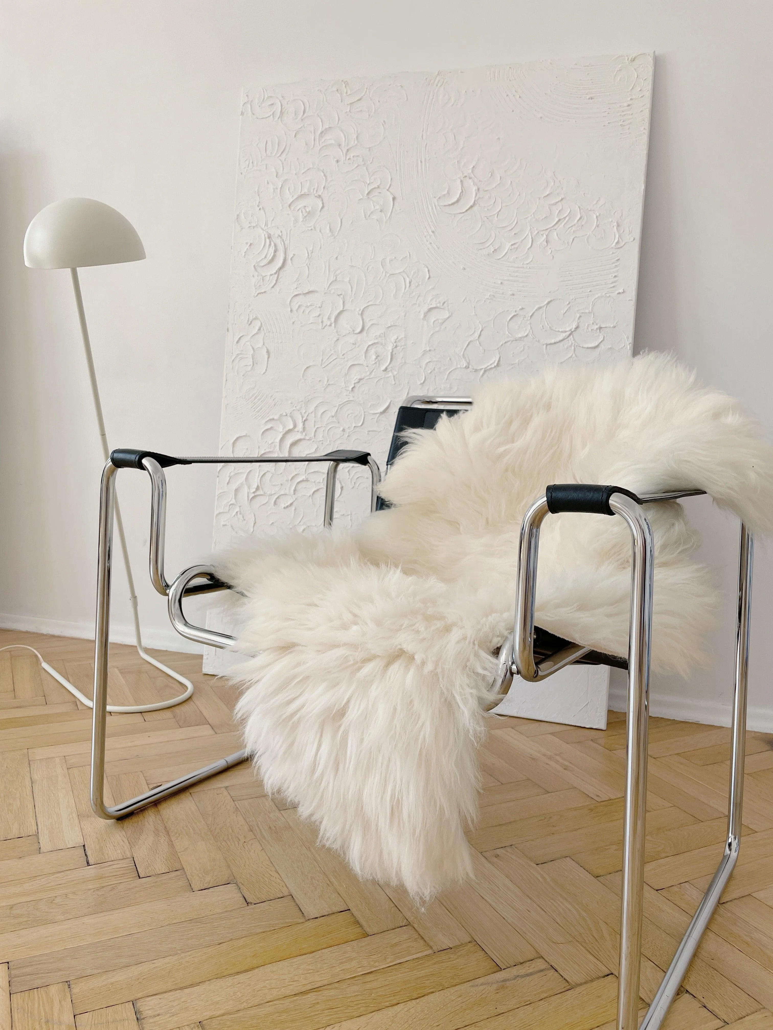 Natural Sheepskin Rug for Pet