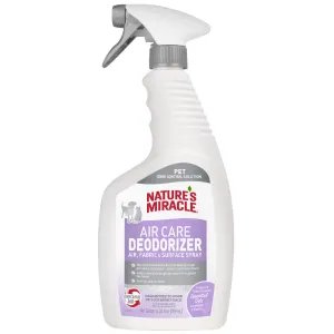 Nature's Miracle Air Care Deodorizer Lavender & Vanilla Scented Air, Fabric & Surface Spray 24oz