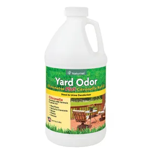 NaturVet Yard Odor Eliminator plus Citronella refill 64oz