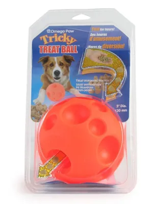 Omega Tricky Treat Balls for Dogs - Small 2.5"