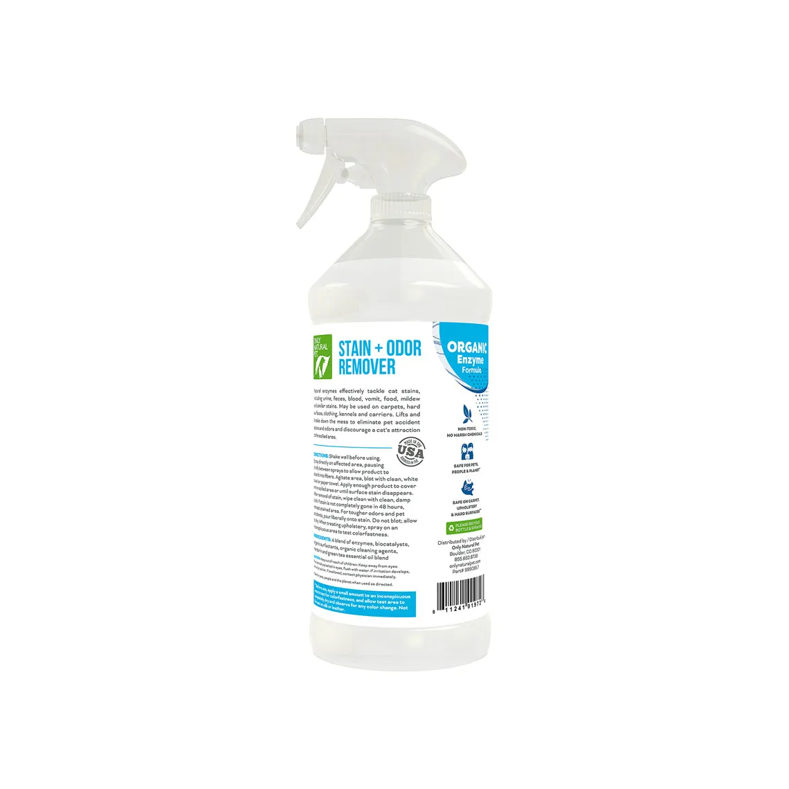 Only Natural Pet Cat Stain & Odor Remover Spray