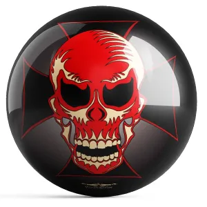 OnTheBallBowling Iron Cross Bowling Ball by Vulture Kulture