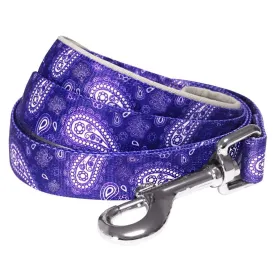 Paisley Print Dog Leash