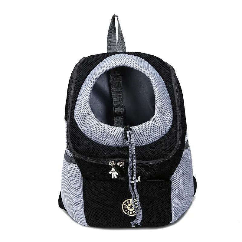 Portable Pet Backpack Carrier: Dog Travel Bag