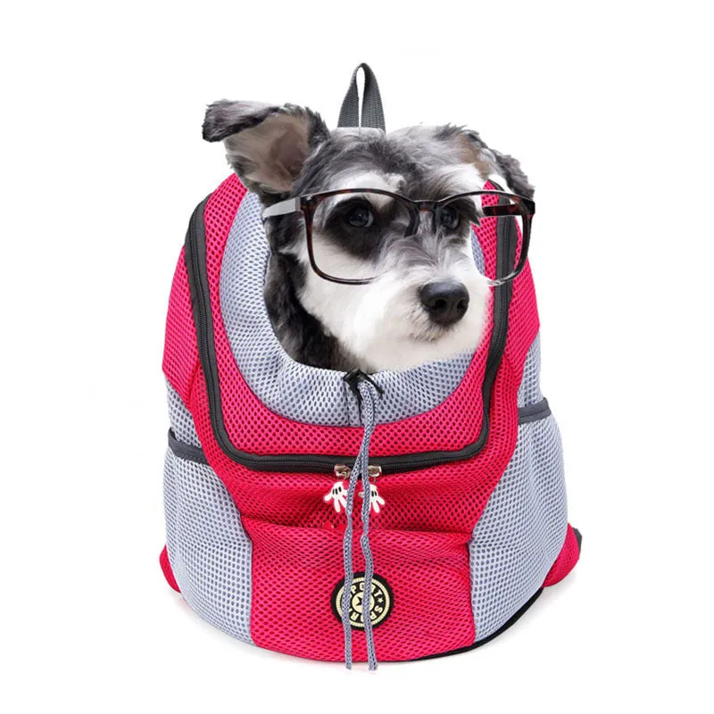 Portable Pet Backpack Carrier: Dog Travel Bag