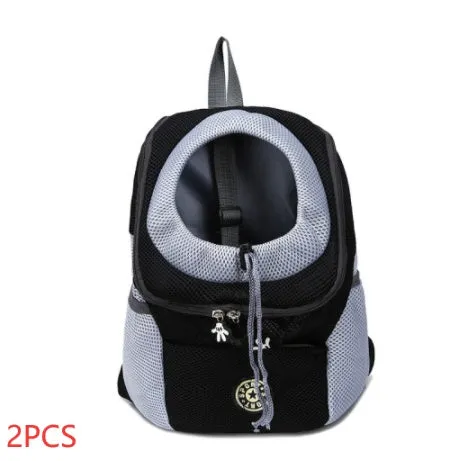 Portable Pet Backpack Carrier: Dog Travel Bag