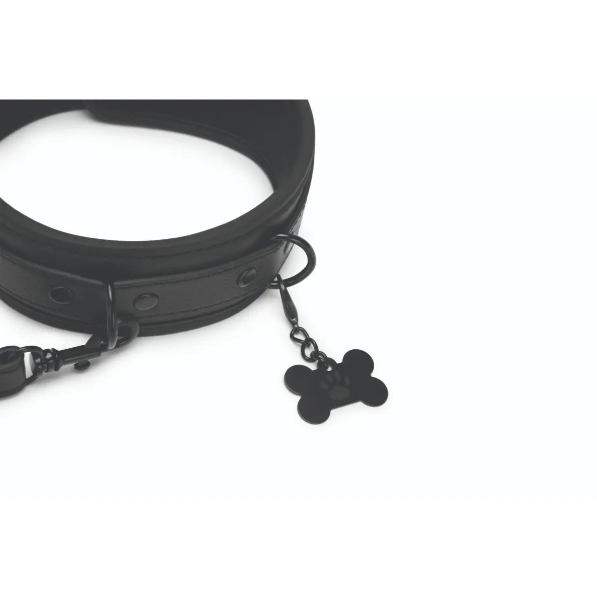 Prowler RED Collar & Leash Set Black