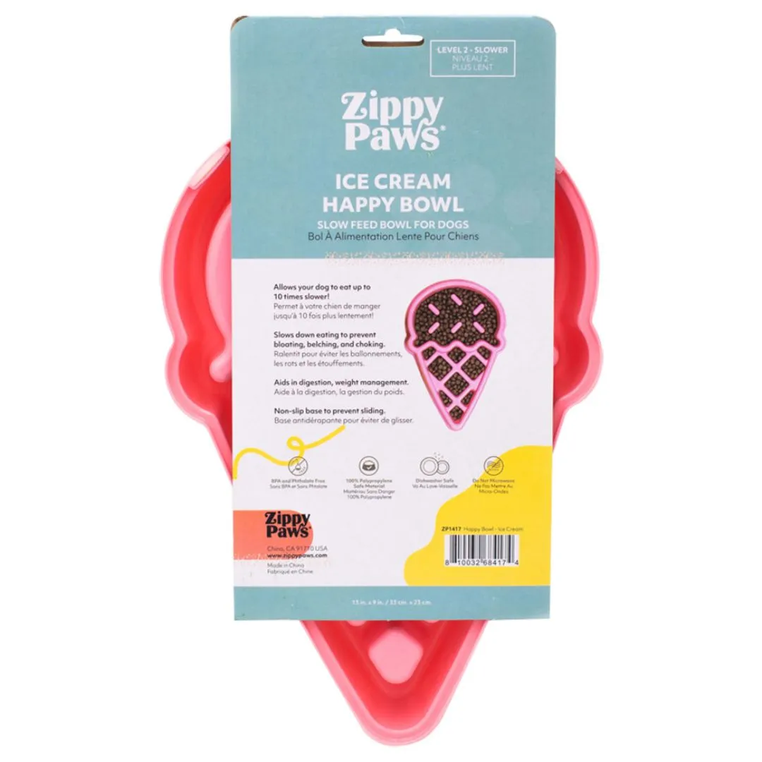 Zippy Paws Slow Feeder for Dogs Ice Cream